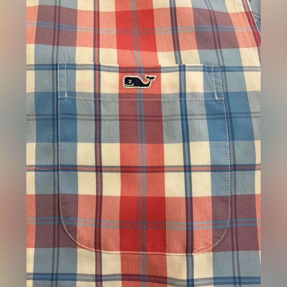 Vineyard Vines Shirt Men’s M Slim Fit Tucker Button Up Long Sleeve Preppy - Picture 4 of 10